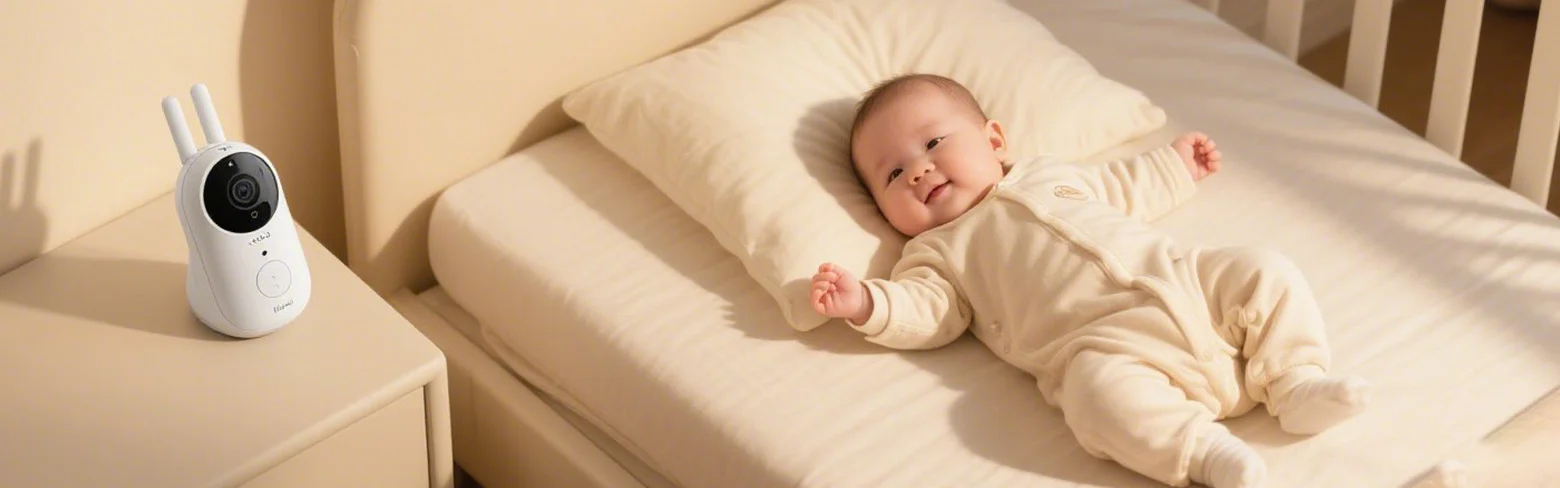 Aplicación de batería en monitores de bebé