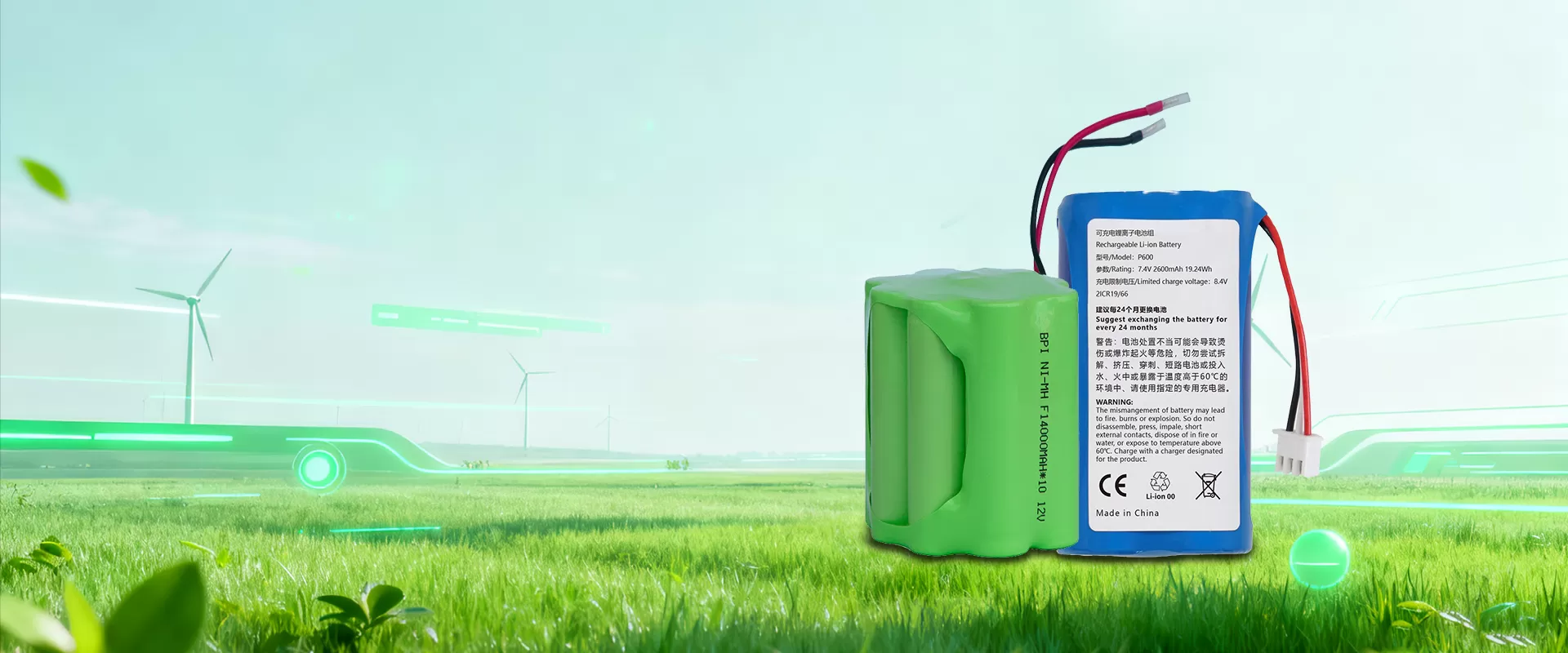 Paquetes de baterías