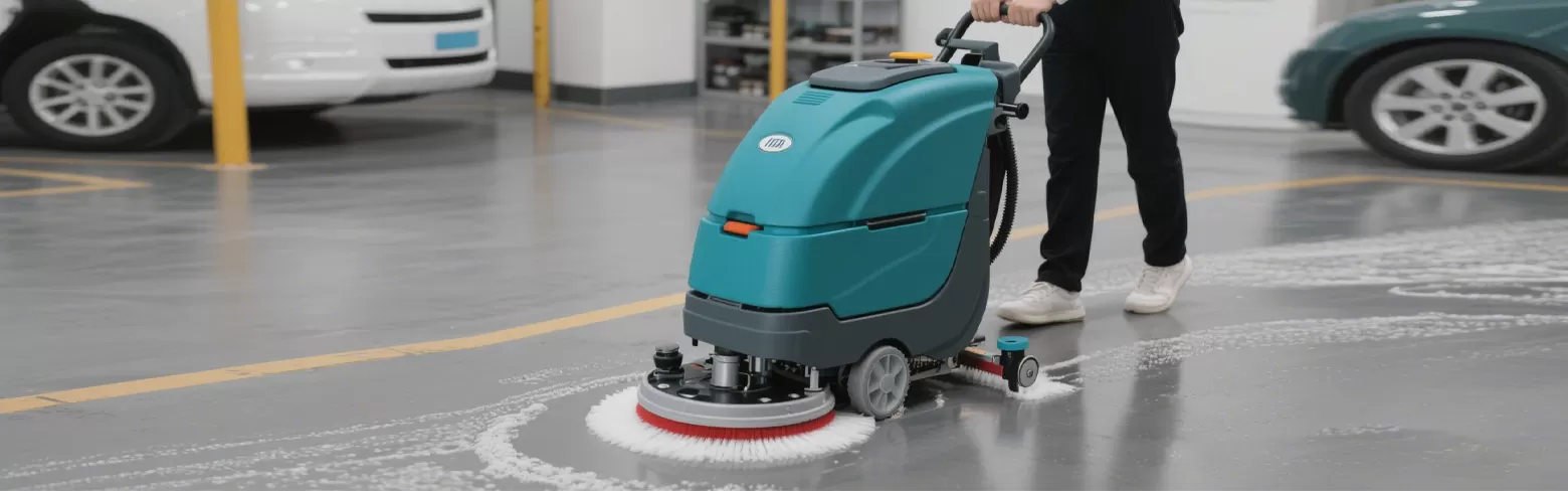 Baterías BPI en equipos de limpieza