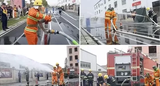 Buenas Noticias | Nuestra empresa gana múltiples premios en el concurso de habilidades de extinción de incendios para microestaciones de bomberos empresariales en la zona de desarrollo económico