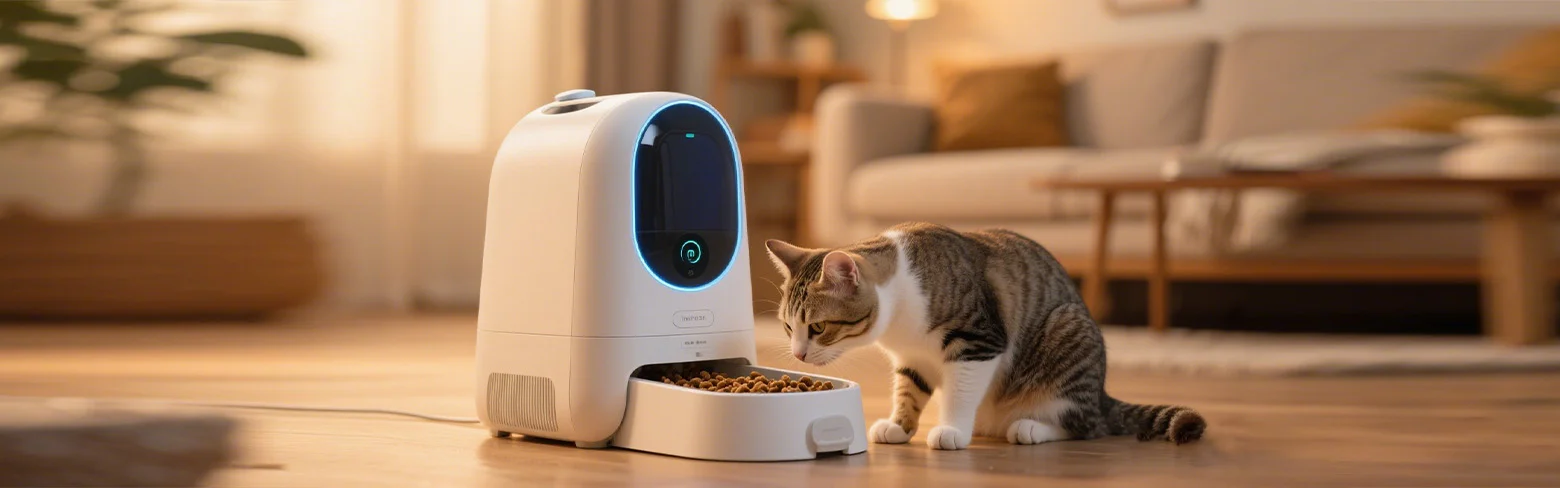 Características de la batería para alimentadores de mascotas