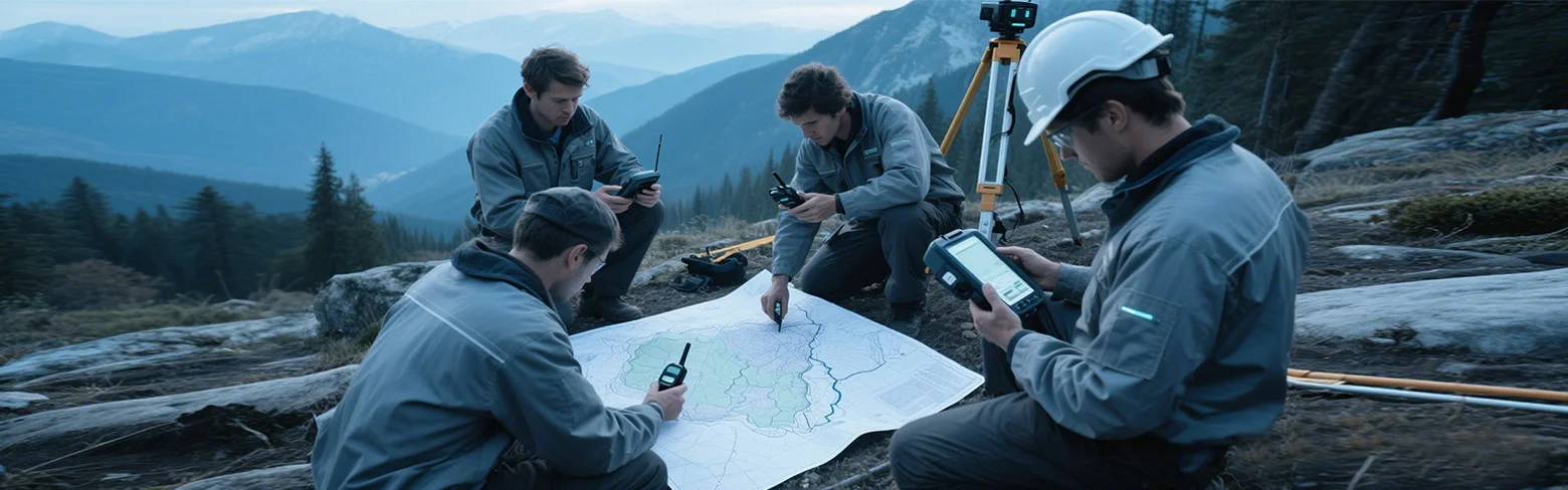 Equipo de topografía