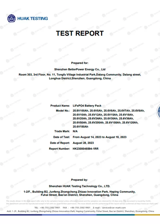 Test Report
